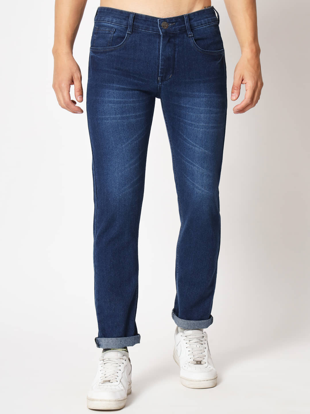 RAGZO - Blue Denim Slim Fit Men's Jeans ( Pack of 1 ) - Jeans | Buy online on ZillyBuy