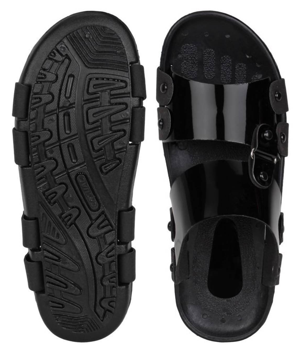 Secritas - Black Men's Sandals - Image 5