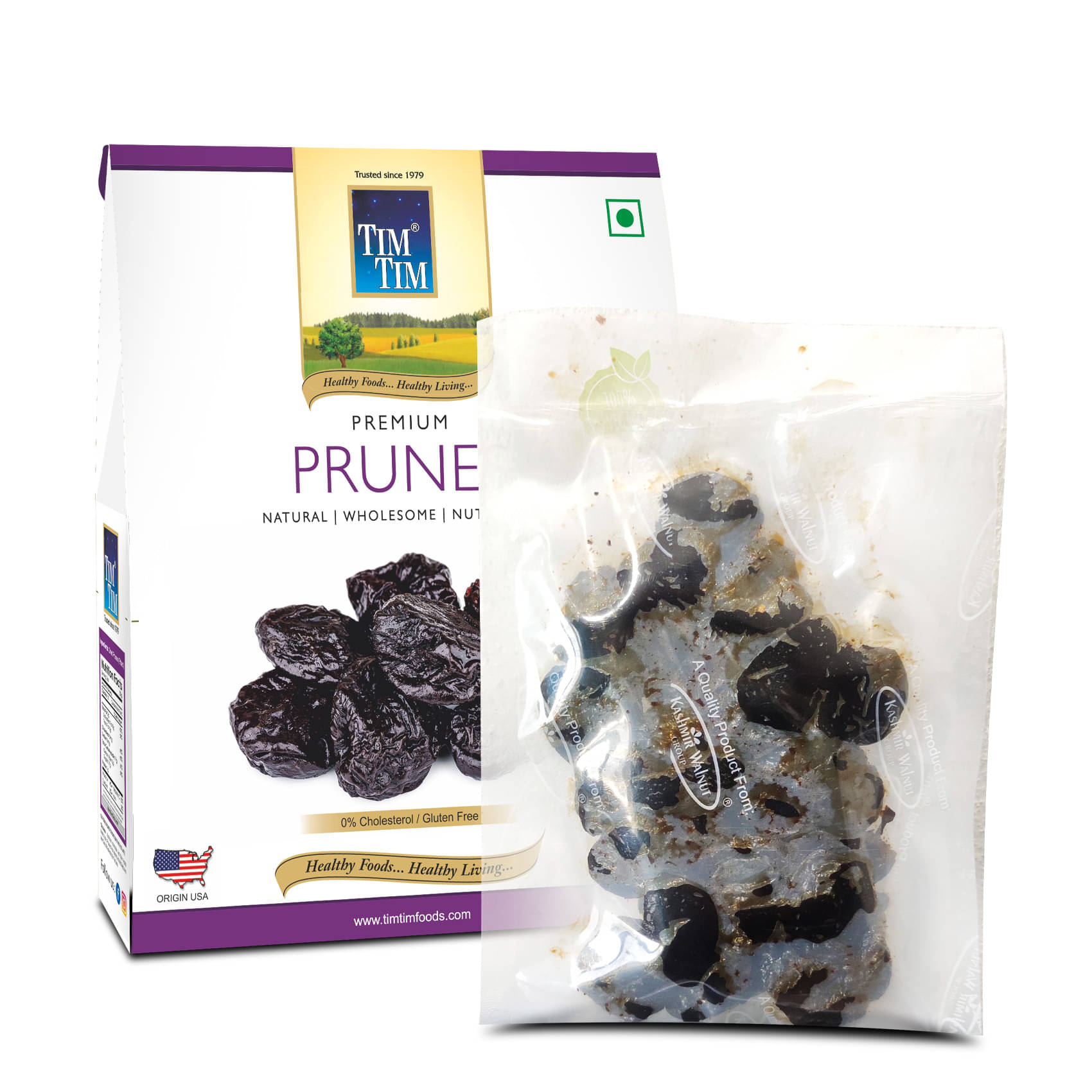     			Tim Tim Premium Dried Prunes (Pitted) 250g | Dried Prunes | Dry Fruits & Nuts