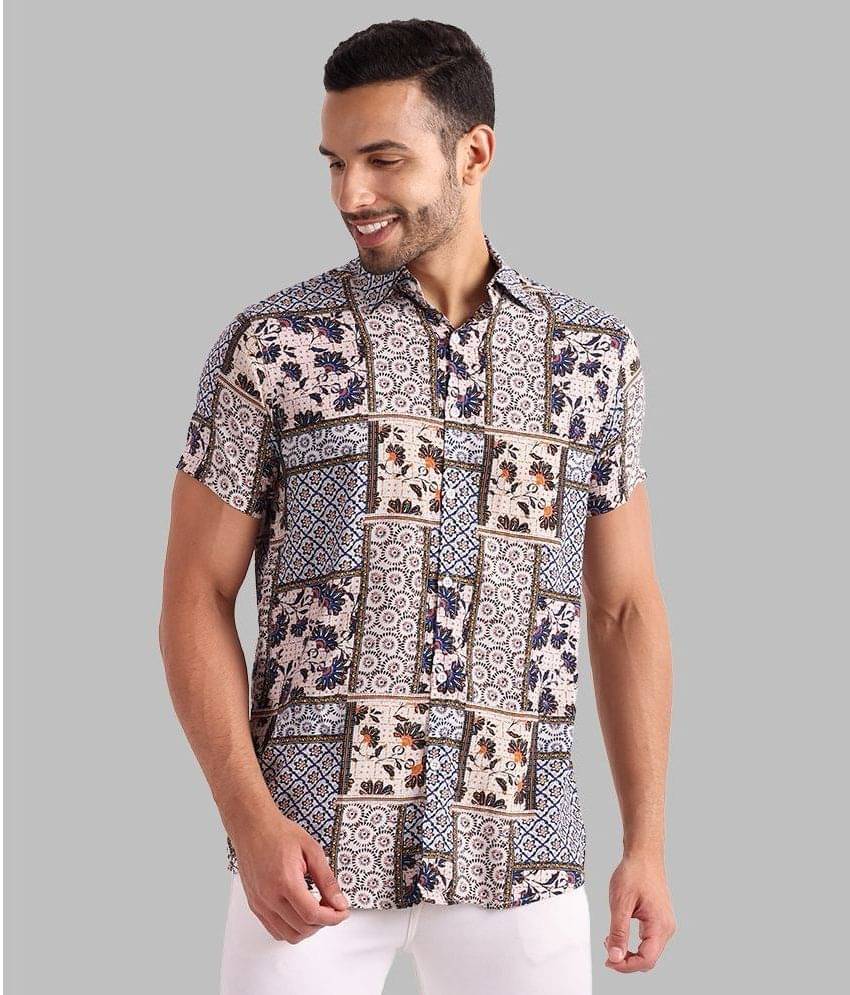     			Vida Loca - Coffee Rayon Slim Fit Men's Casual Shirt ( Pack of 1 )