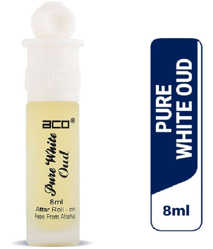     			aco perfumes Pure White Oud Concentrated   Attar Roll On 8ml