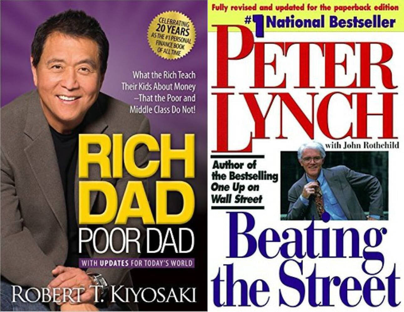 (Combo of 2 Books) Rich Dad Poor Dad + Beating the Street (English, Paperback) (Combo of 2 Books) Rich Dad Poor Dad + Beating the Street (English, Paperback)