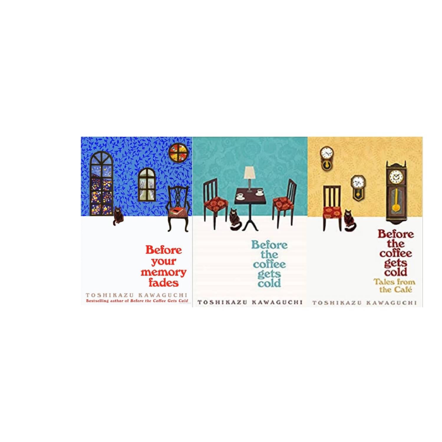     			( Combo of 3 Books ) Collection Set [Before the Coffee Gets Cold; Tales from the Cafe & Before Your Memory Fades] (Paperback) By Toshikazu Kawaguchi