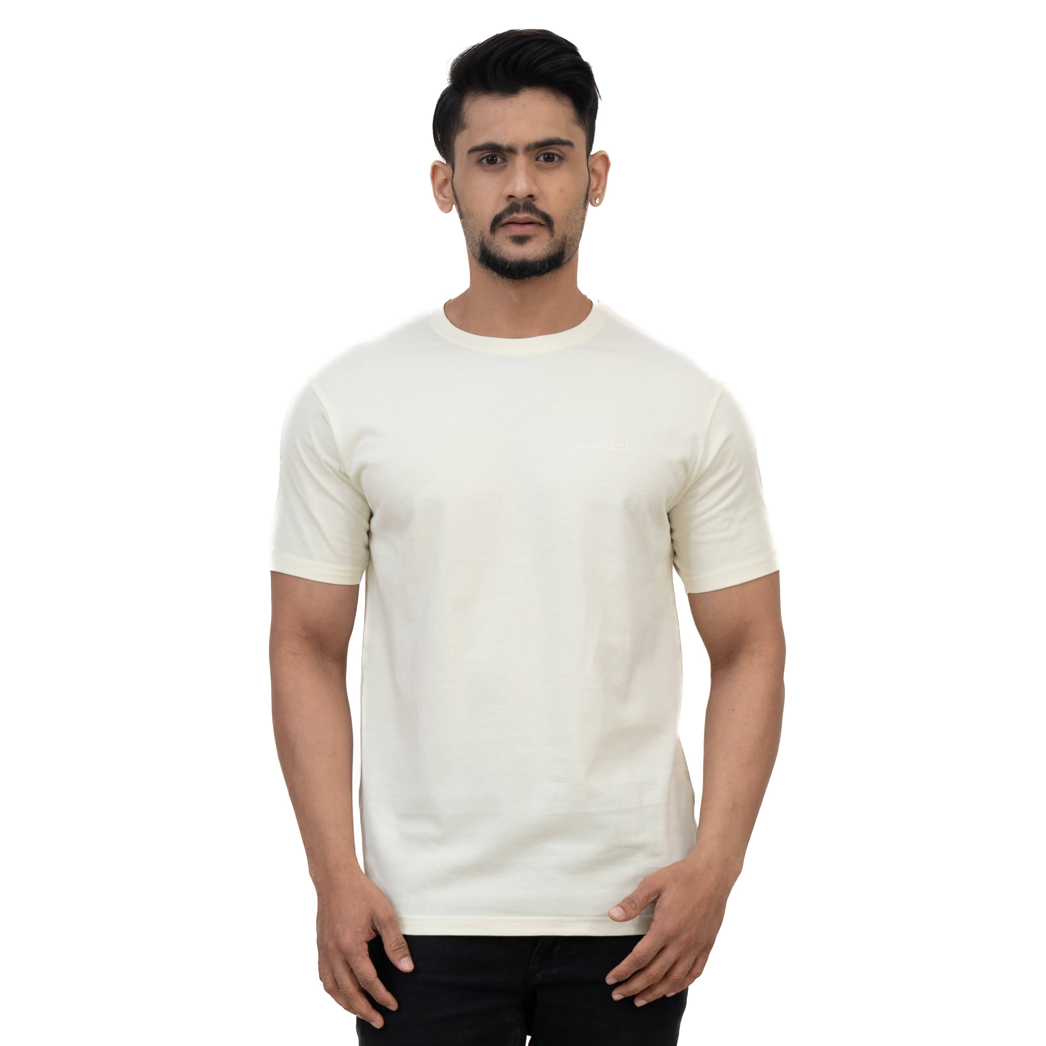     			Cotstyle Pack of 1 Cotton Regular Fit Men's T-Shirt ( Yellow )
