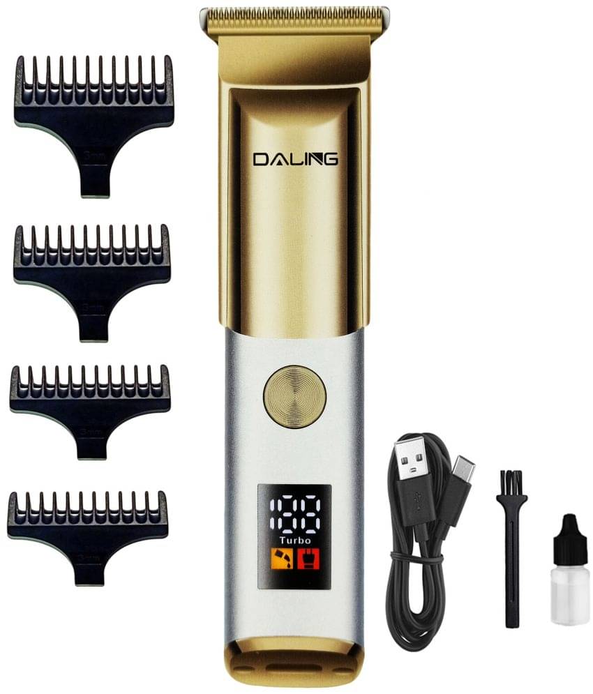     			Daling - LED BATTERY DISPLAY Multicolor Cordless Beard Trimmer With 60 Runtime