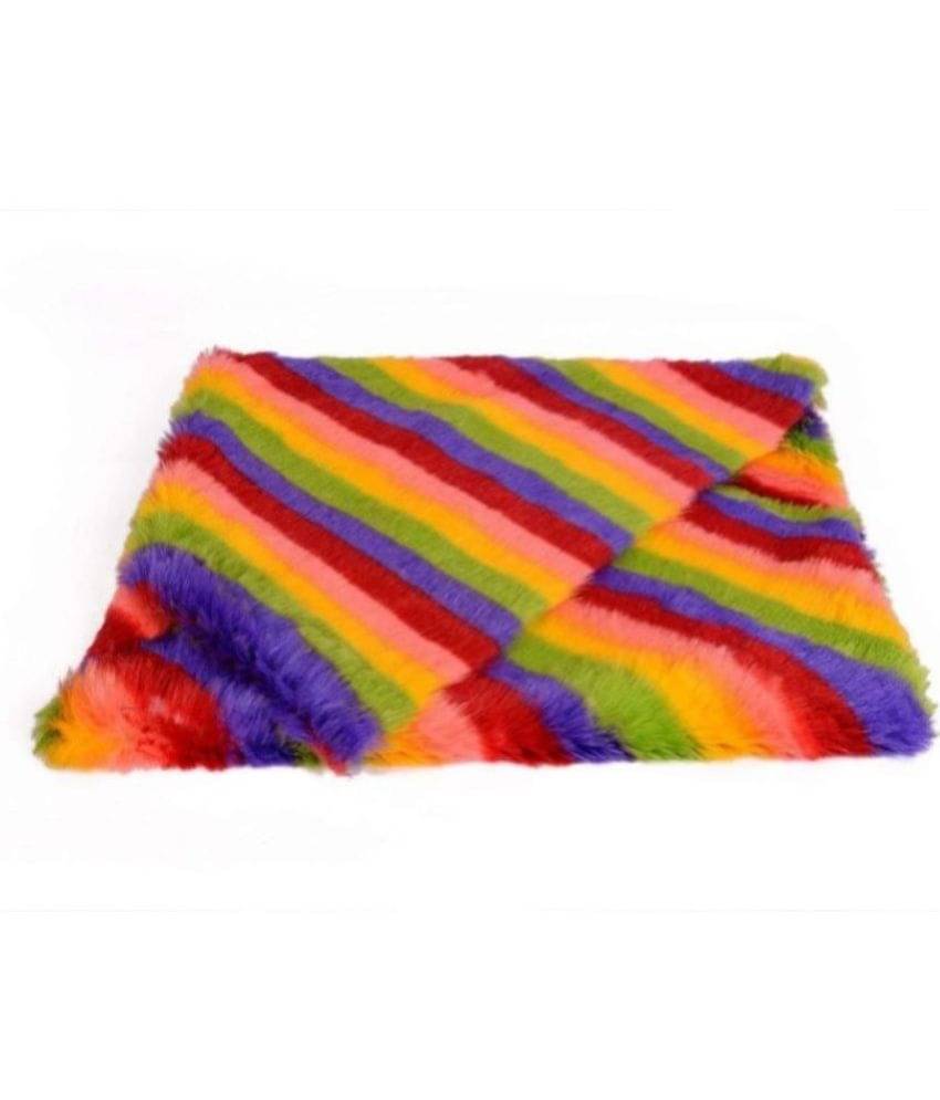     			PRANSUNITA - Cotton Hair Length Fur Cloth Used for Dresses, Soft Toys Making ( Pack of 1 )