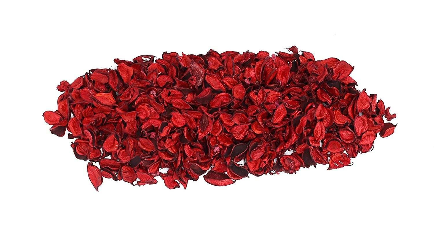PRANSUNITA Wood Potpourri Color Red 500 GMS, 100% Natural 1800 Leaves ( Pack of 1 ) PRANSUNITA Wood Potpourri Color Red 500 GMS, 100% Natural 1800 Leaves ( Pack of 1 )
