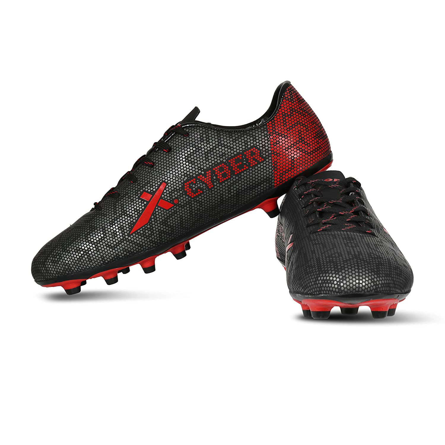 Vector X CYBER Red and Black Football Shoes Vector X CYBER Red and Black Football Shoes