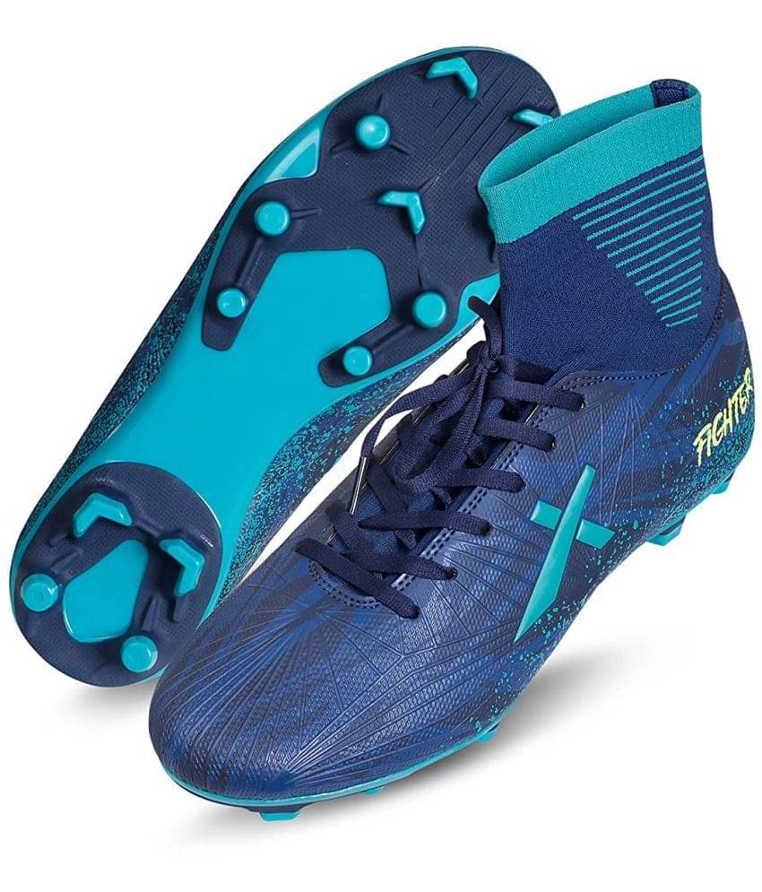 Vector X FIGHTER Seagreen Navy Football Shoes Vector X FIGHTER Seagreen Navy Football Shoes