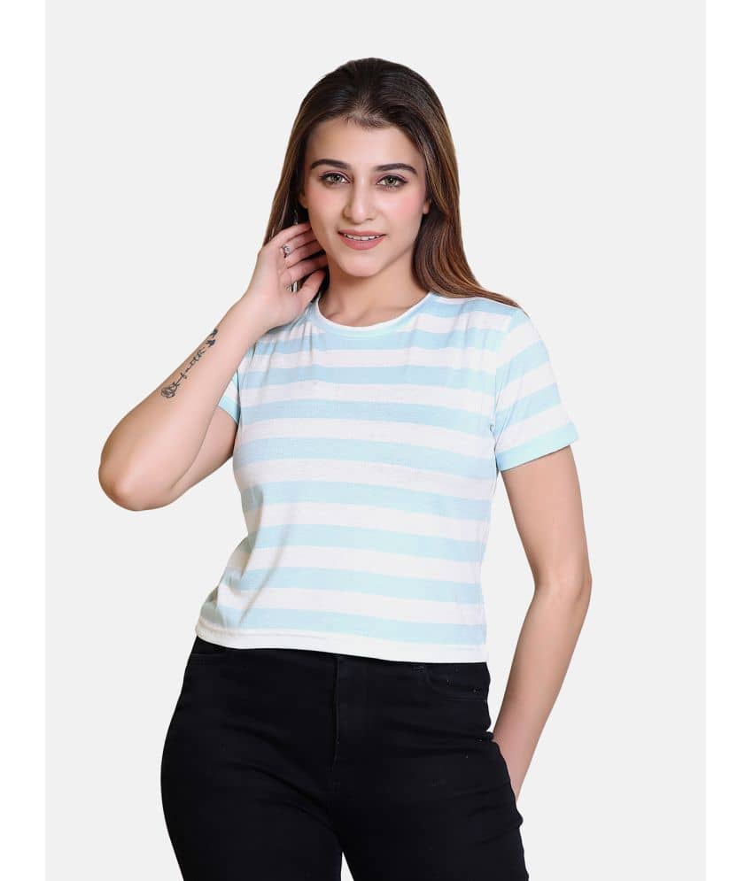 Bombay Velvet - Multi Color Cotton Blend Women's Regular Top ( Pack of 1 )