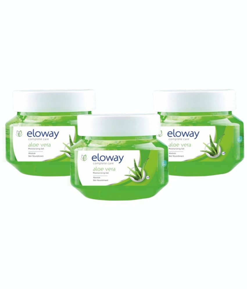 Eloway Aloe Vera Moisturizing Gel 100g | Hydrating and Soothing Skin Care | Pack of 3