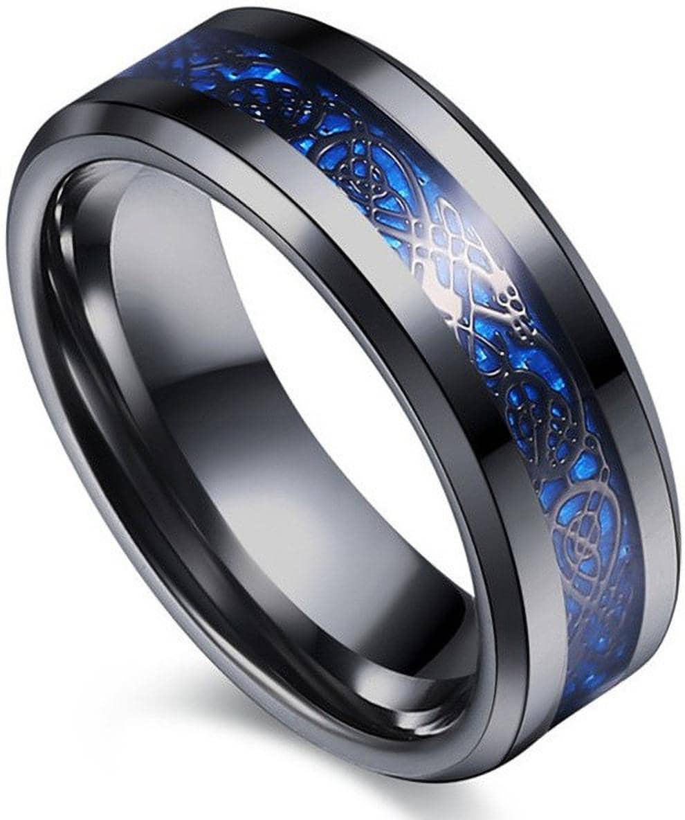 HEER COLLECTION - Blue Rings ( Pack of 1 )