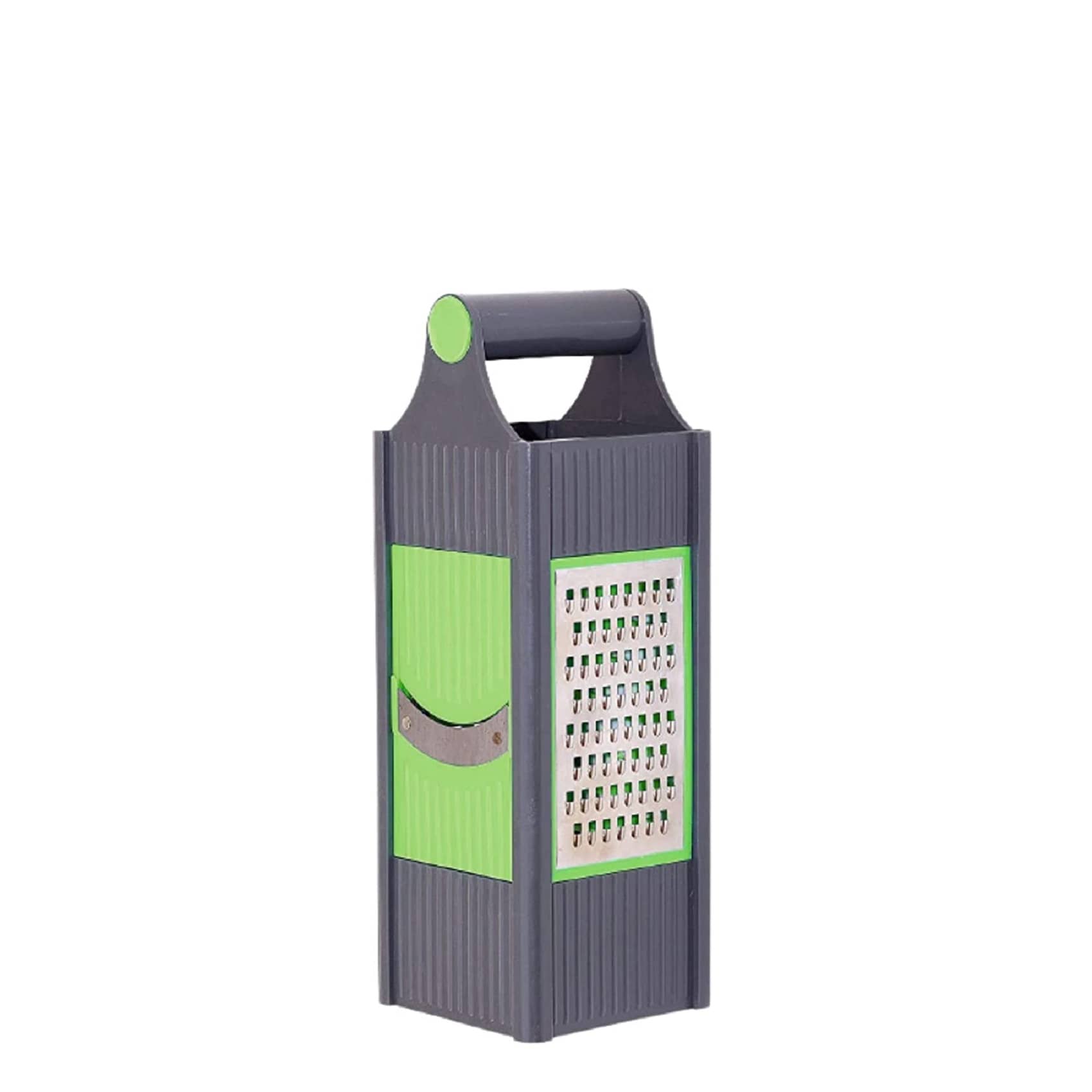 HomePro Kitchen Product combo Stainless Steel Blades 4 in 1 Grater/Slicer -Green