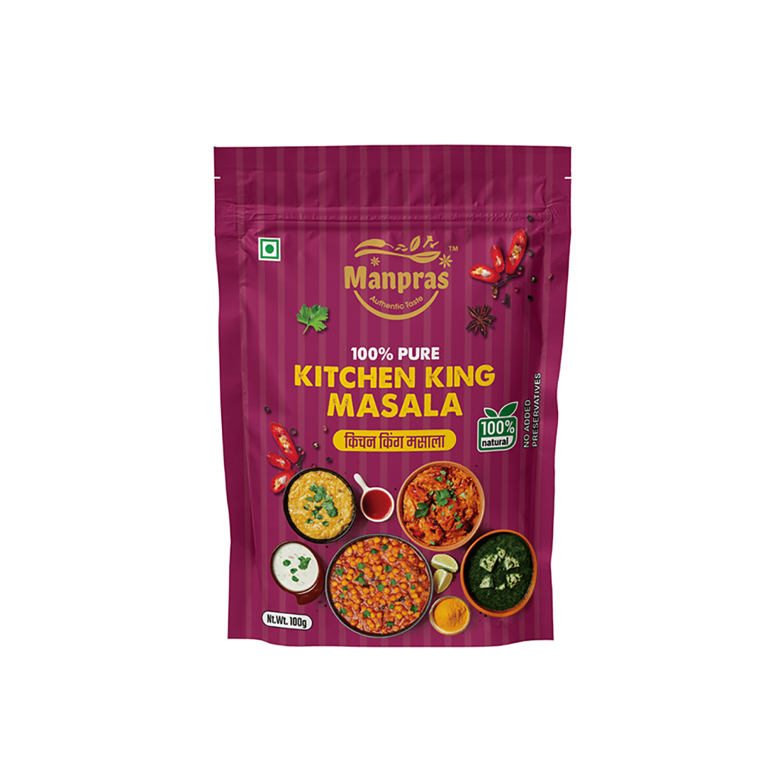     			MANPRAS KITCHEN KING Masala 400 gm