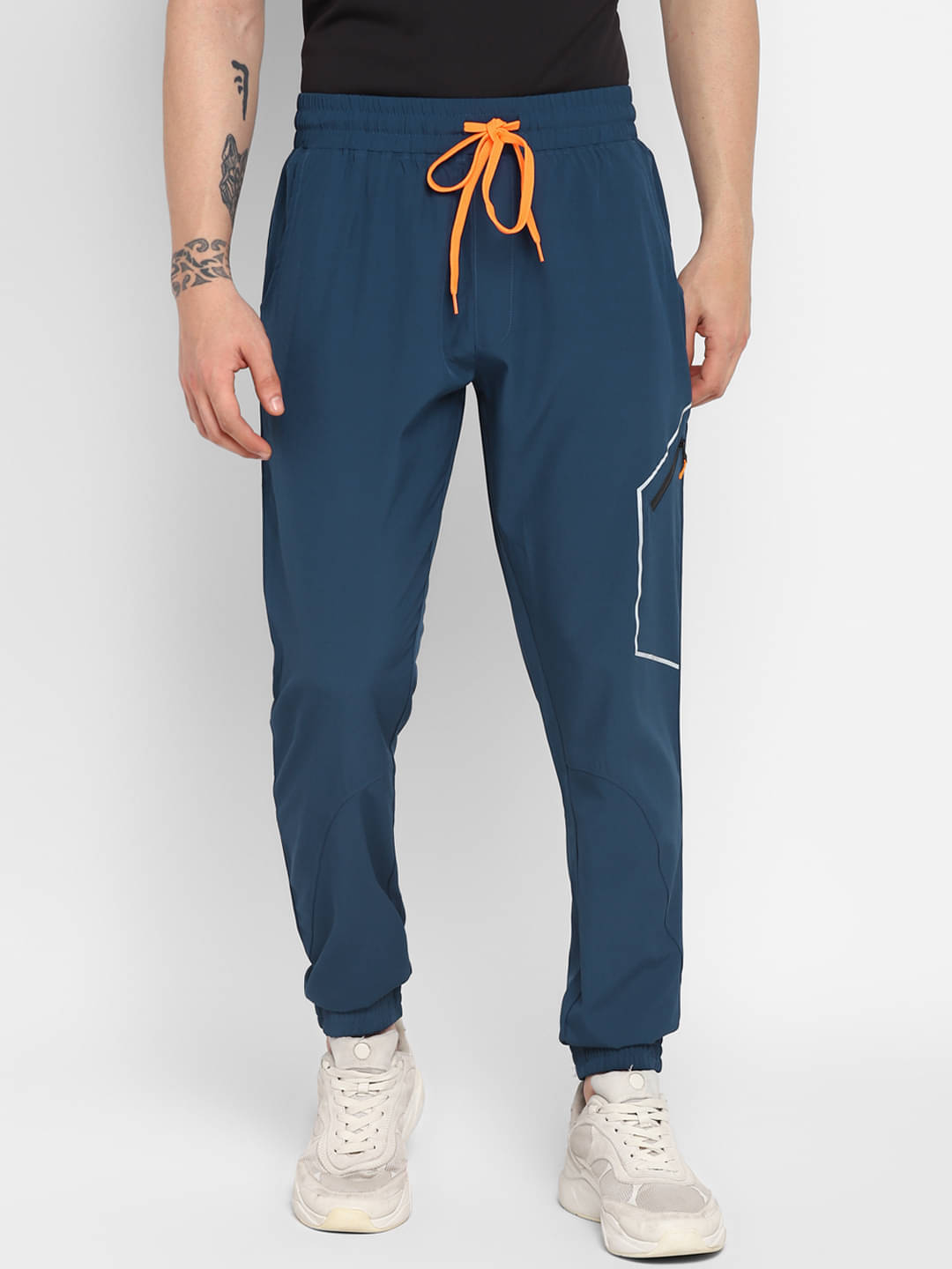 OFF LIMITS - Blue Polyester Blend Men's Trackpants ( Pack of 1 ) OFF LIMITS - Blue Polyester Blend Men's Trackpants ( Pack of 1 )