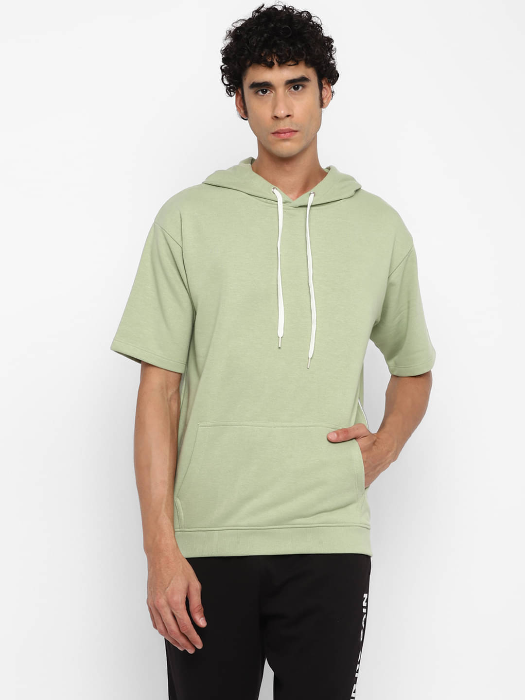     			OFF LIMITS - Green Terry Blend Regular Fit Men's Sweatshirt ( Pack of 1 )