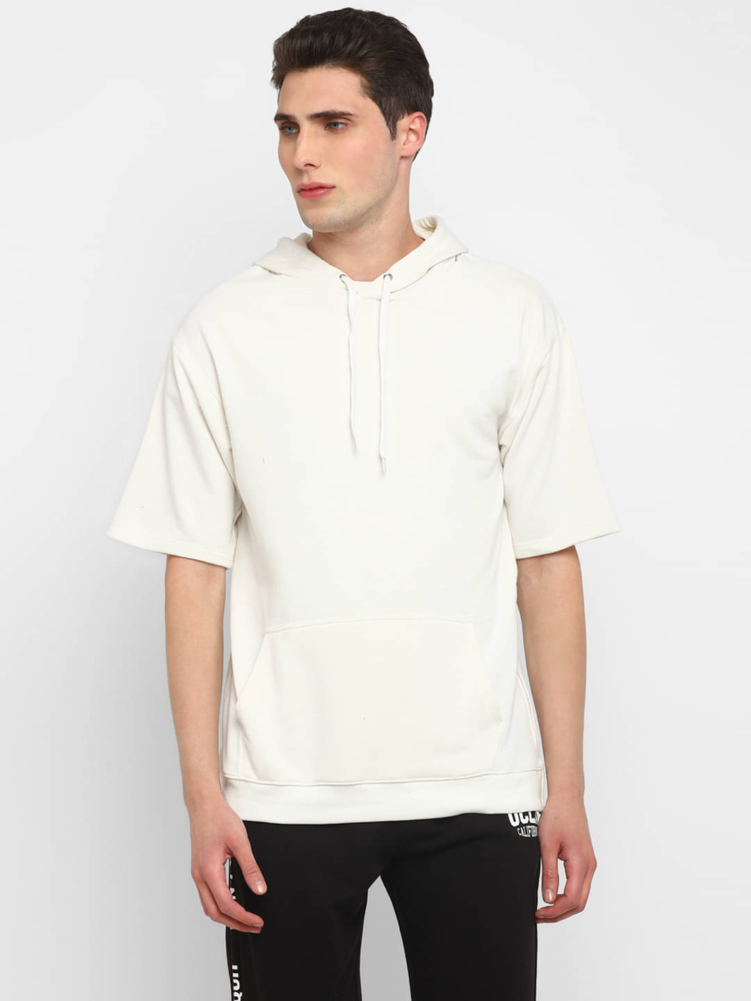 OFF LIMITS - Off-White Terry Blend Regular Fit Men's Sweatshirt ( Pack of 1 ) OFF LIMITS - Off-White Terry Blend Regular Fit Men's Sweatshirt ( Pack of 1 )