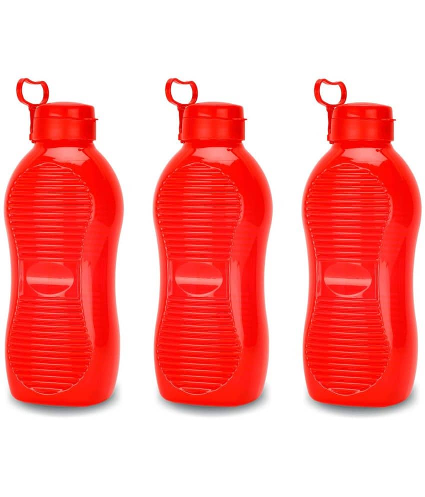 Oliveware - Red Water Bottle 2000 mL ( Set of 3 )
