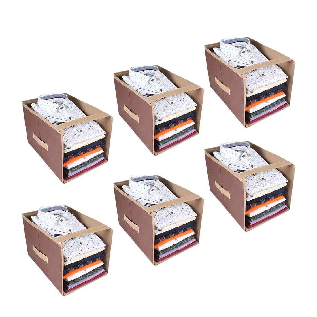     			PrettyKrafts - Storage Boxes & Baskets ( Pack of 6 )