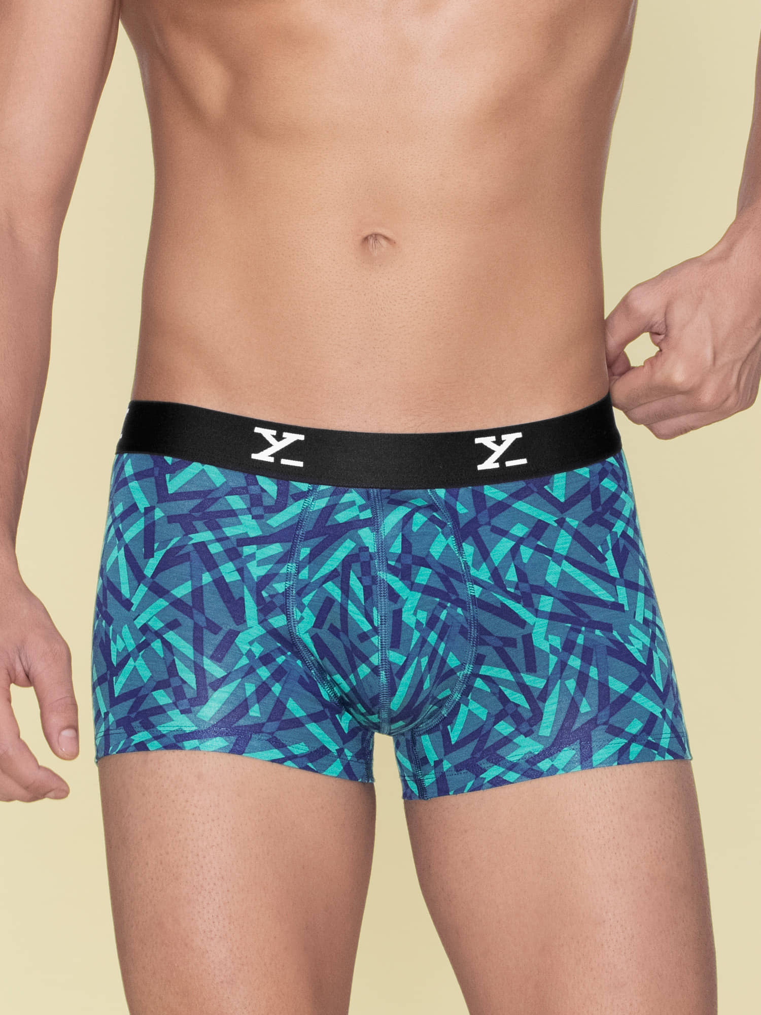 XYXX Pack of 1 Modal Trunks For Men's ( Blue )