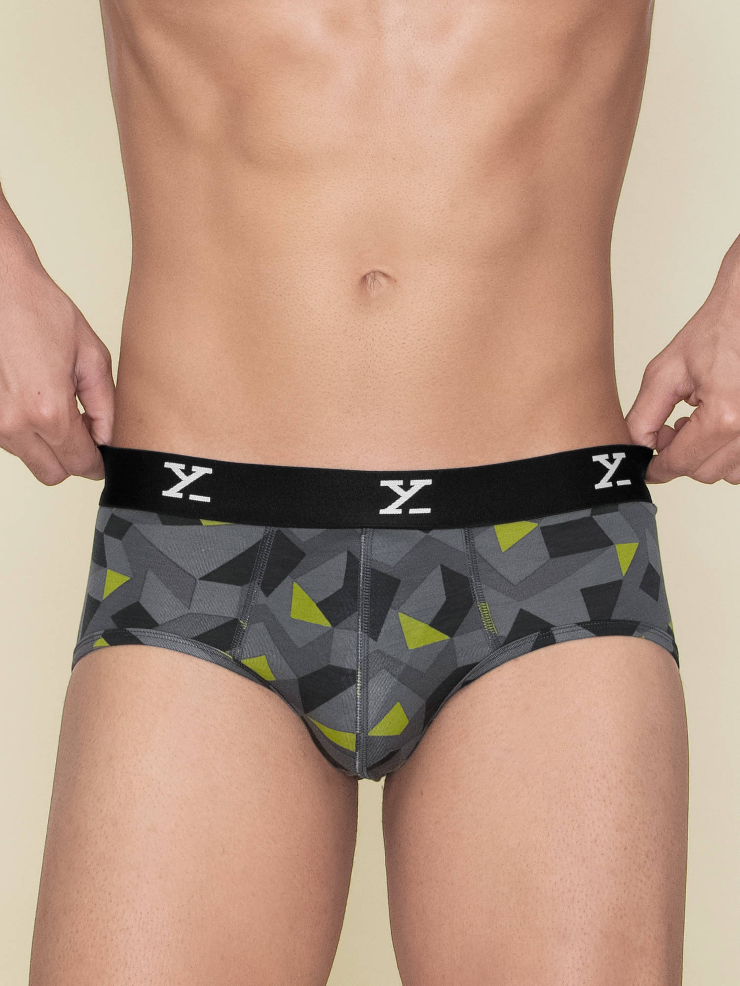 XYXX Pack of 1 Modal Briefs For Men's ( Light Grey ) XYXX Pack of 1 Modal Briefs For Men's ( Light Grey )