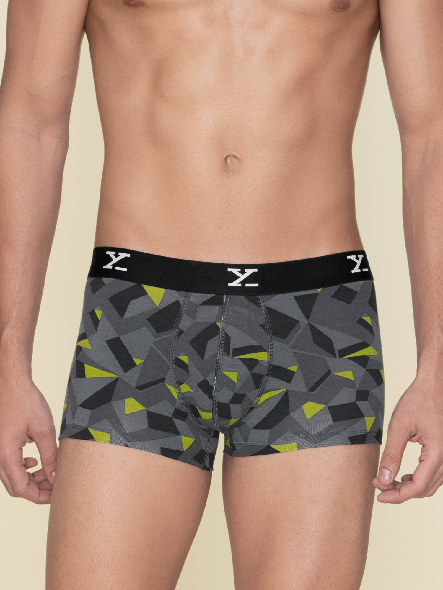 XYXX Pack of 1 Modal Trunks For Men's ( Light Grey )