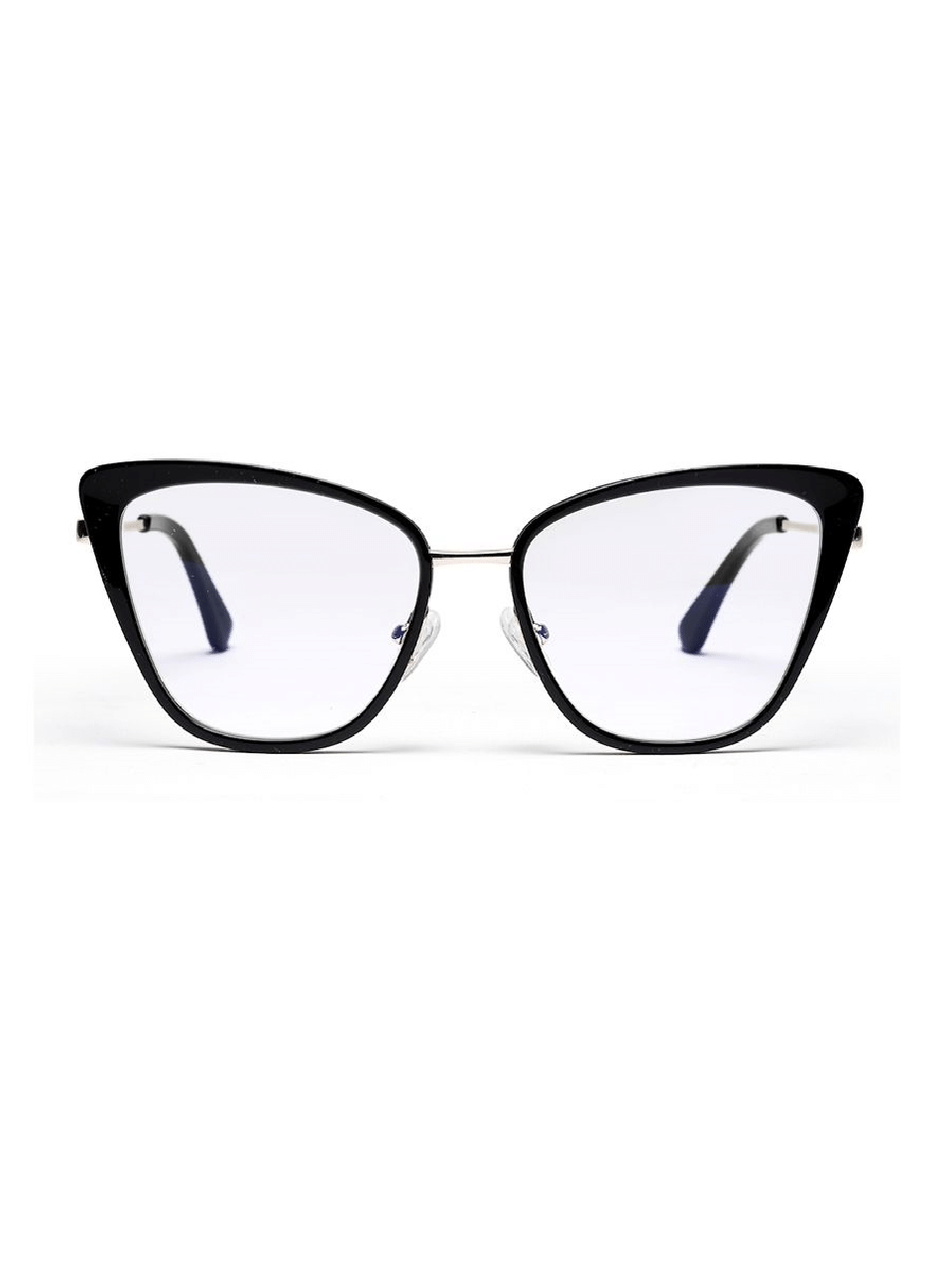     			YourSpex - Black Cat Eye Eyeglass Frame ( Pack of 1 )