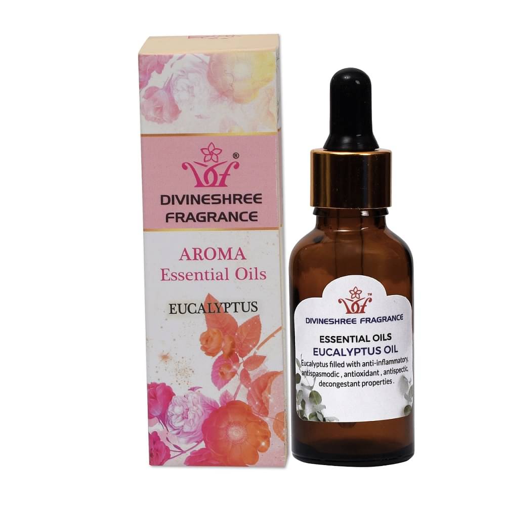     			divineshree fragrance - Eucalyptus Essential Oil 15 mL ( Pack of 1 )