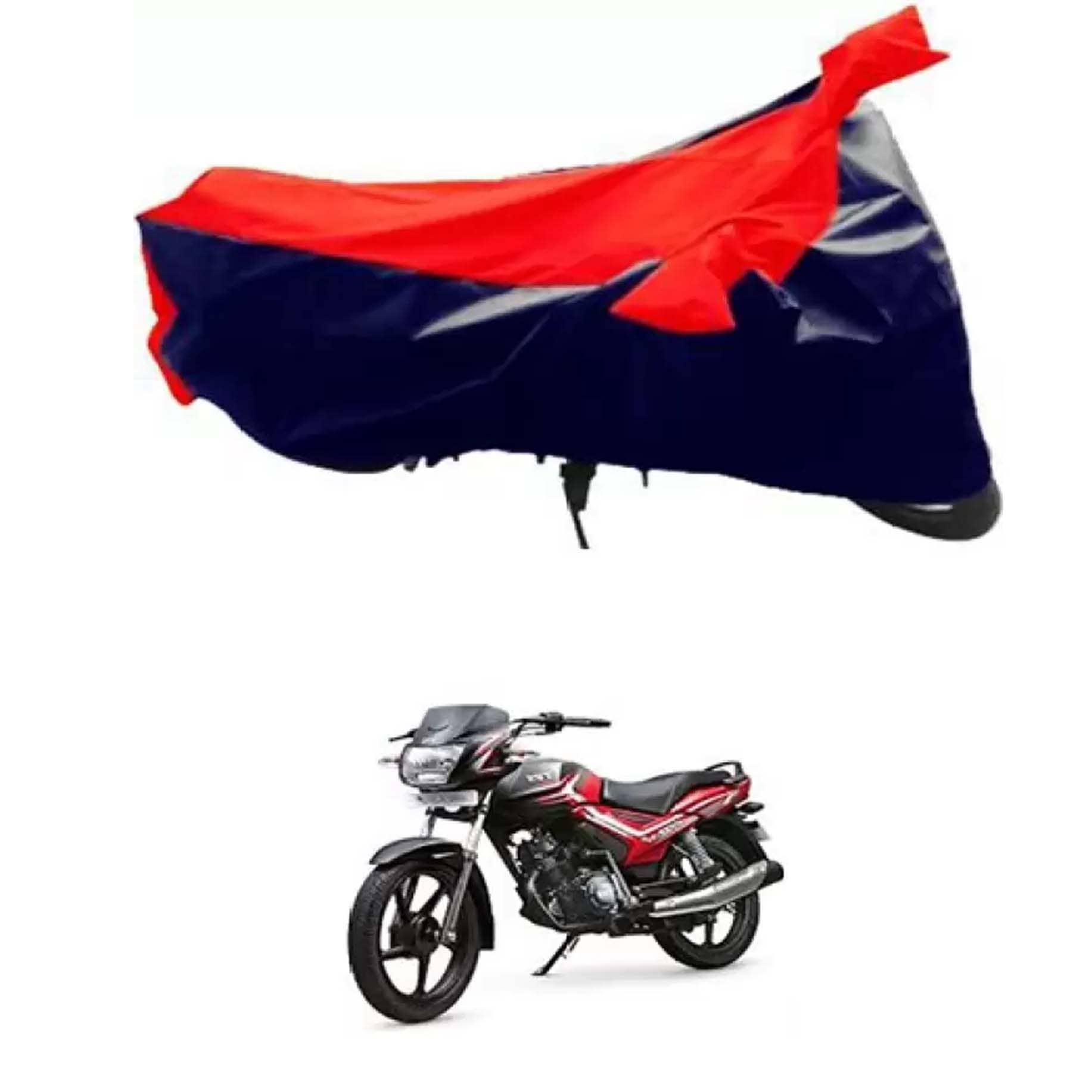 AutoRetail - Dust Proof Two Wheeler Polyster Cover With (Mirror Pocket) for Honda Dream Neo ( Pack of 1 ) , Multicolour