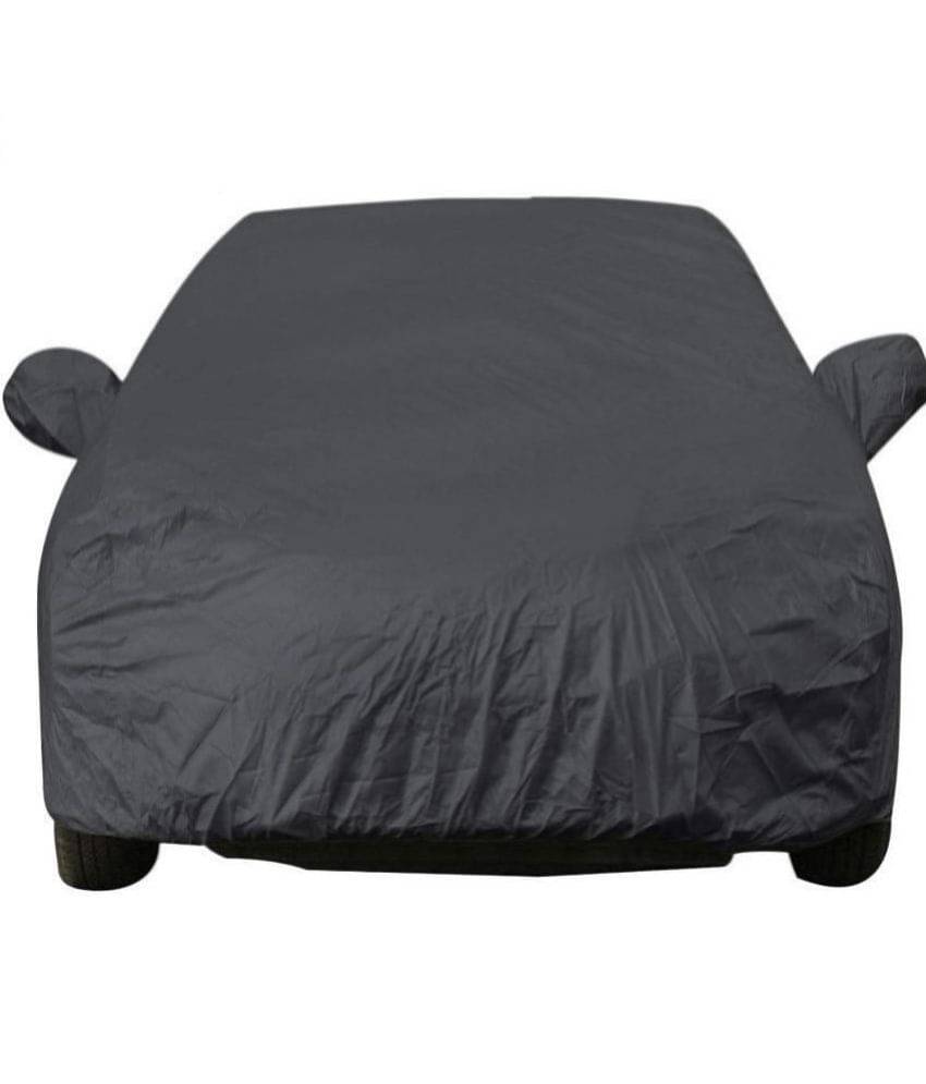 AutoRetail - Dust Proof Car Body Polyster Cover for Maruti Ciaz With Mirror Pocket ( Pack of 1 ) , Grey AutoRetail - Dust Proof Car Body Polyster Cover for Maruti Ciaz With Mirror Pocket ( Pack of 1 ) , Grey