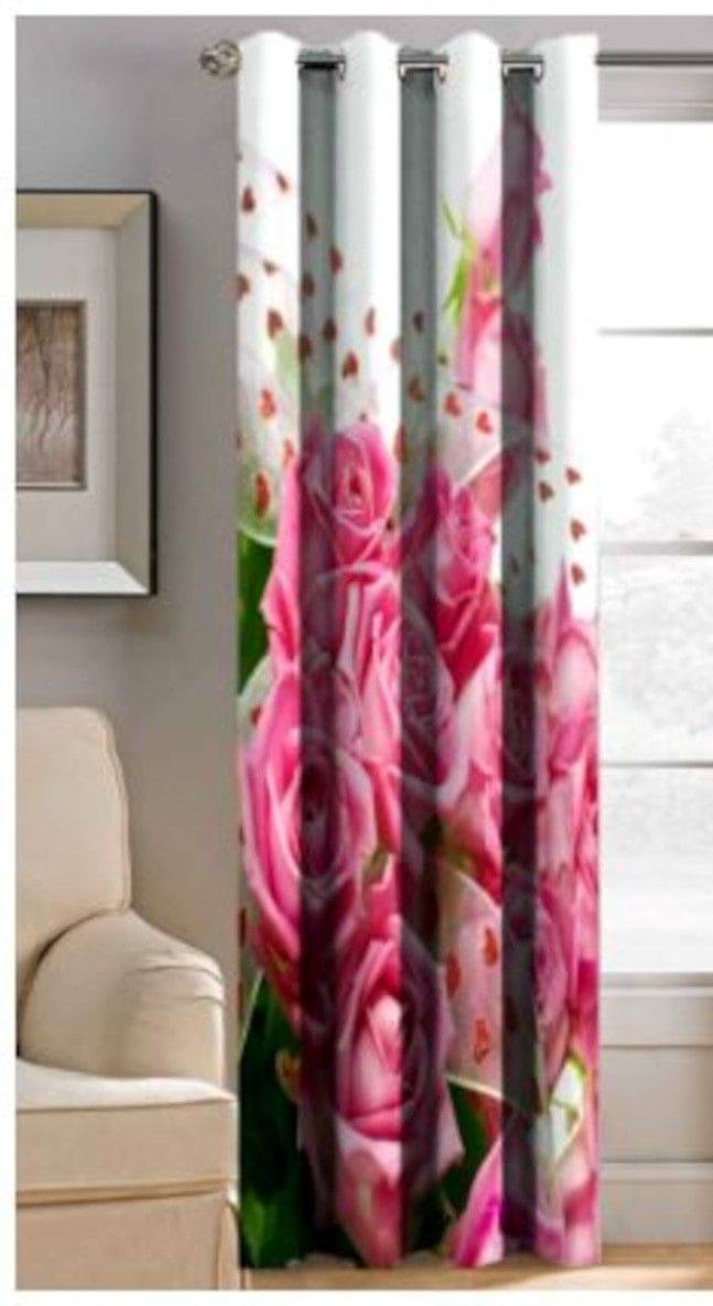 BELLA TRUE Abstract Printed Semi-Transparent Eyelet Curtain 5 ft ( Pack of 1 ) - Multicolor BELLA TRUE Abstract Printed Semi-Transparent Eyelet Curtain 5 ft ( Pack of 1 ) - Multicolor