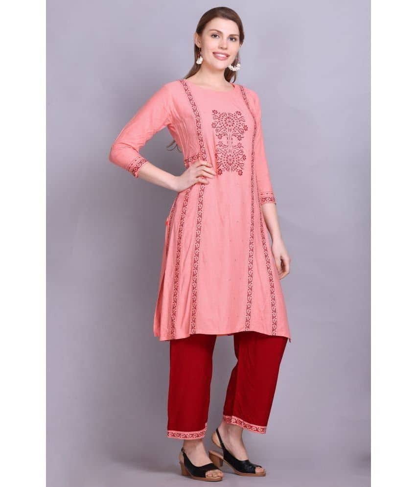 ELTHIA - Mustard Cotton Women's Straight Kurti ( Pack of 1 ) - Kurtis, Tunics | Buy online on ZillyBuy