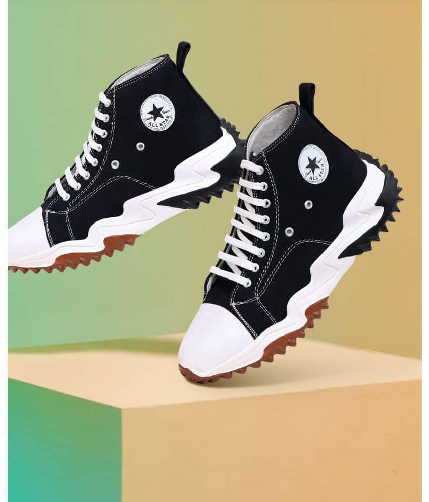 Figor Stylish/Party Wear Black Men's High Tops - Casual Shoes | Buy online on ZillyBuy