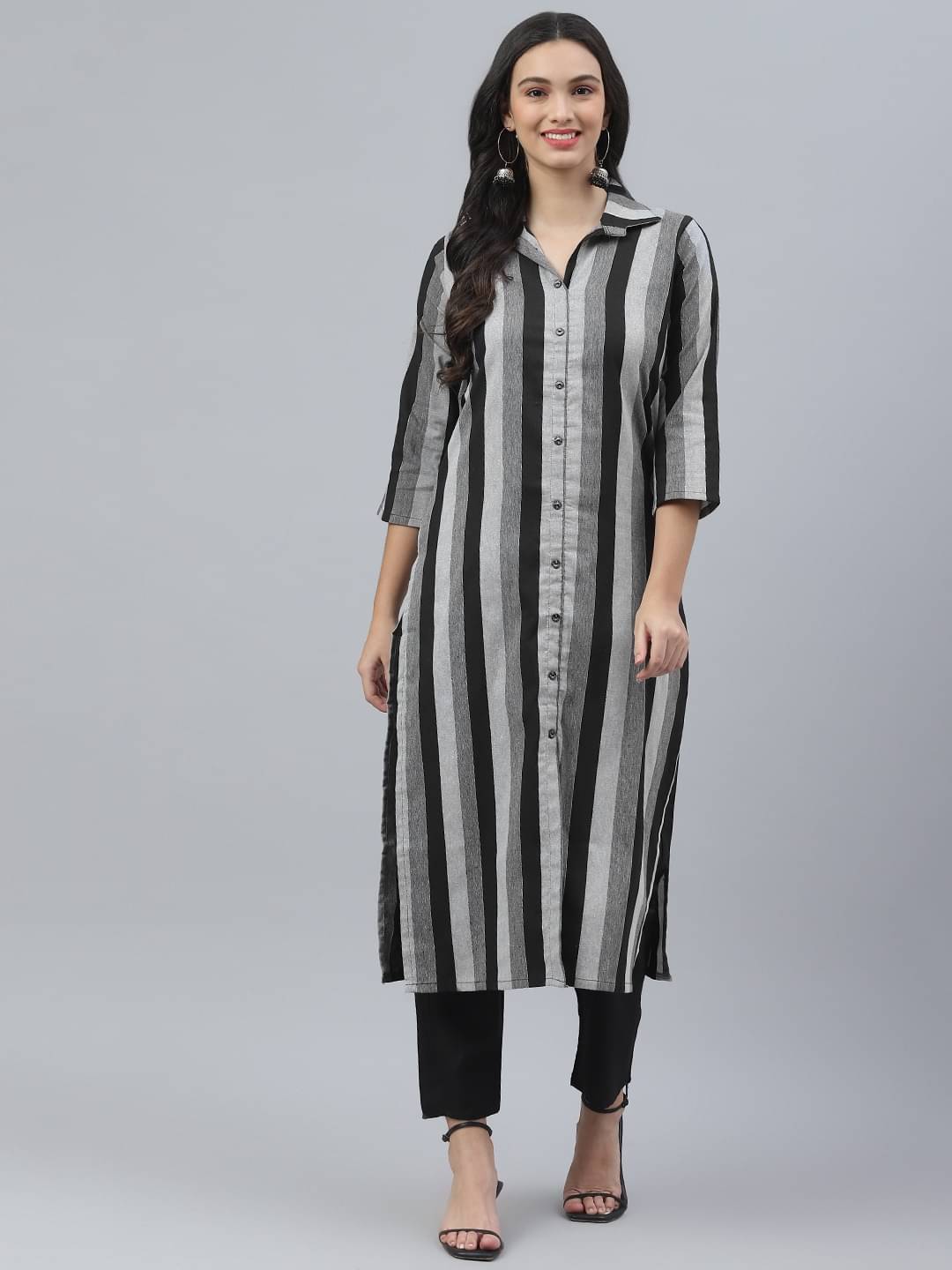 MEHZEEL FAB - Black Straight Cotton Blend Women's Stitched Salwar Suit ( Pack of 1 ) MEHZEEL FAB - Black Straight Cotton Blend Women's Stitched Salwar Suit ( Pack of 1 )