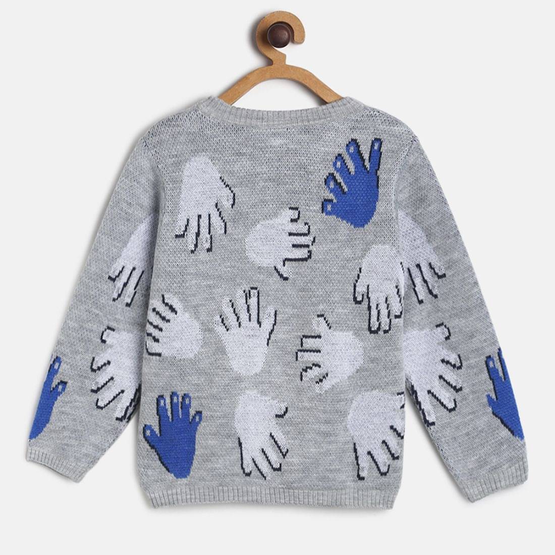     			MINI KLUB Boys Cotton Casual Jacket ( Grey , Pack of 1 )