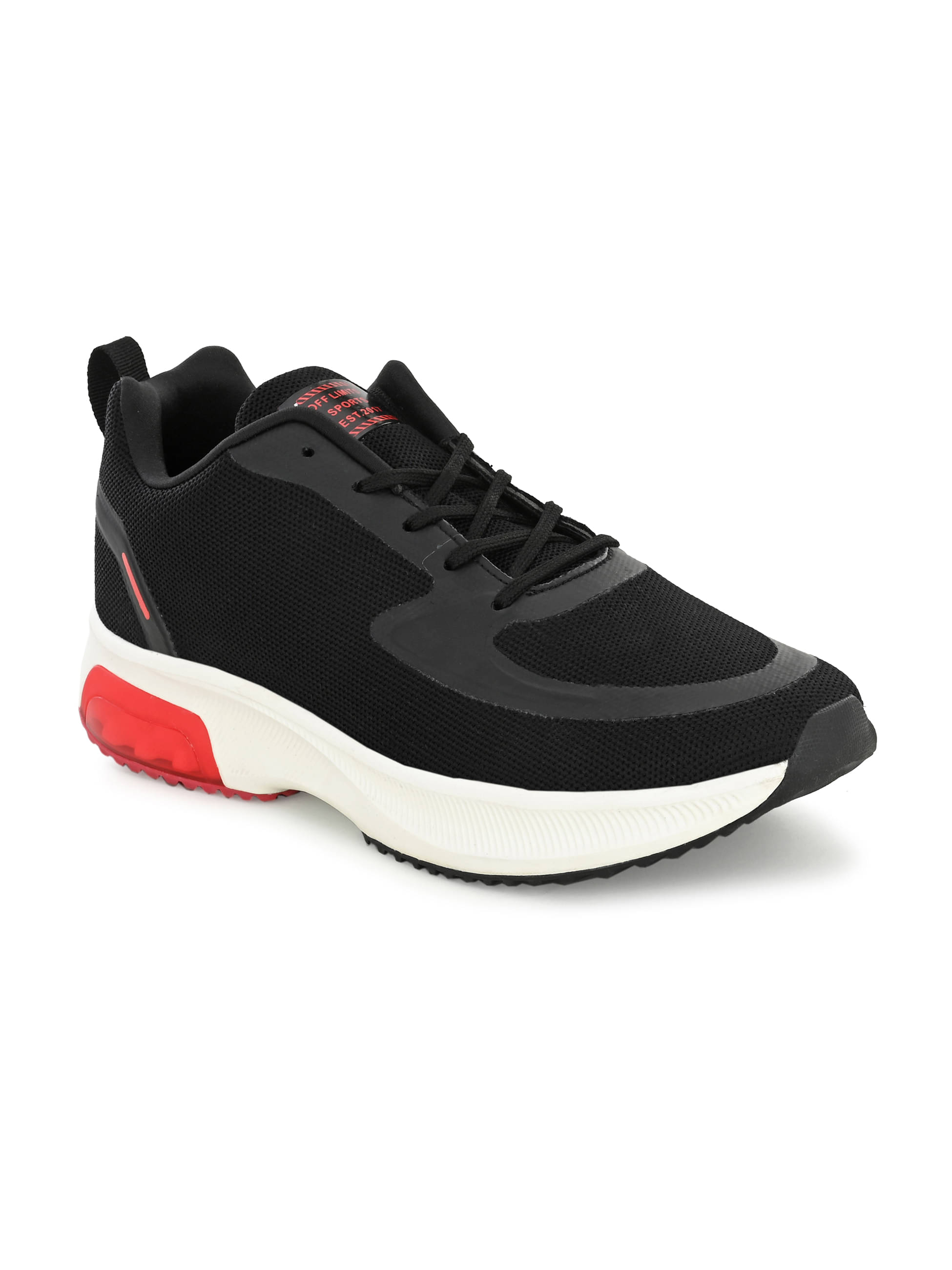     			OFF LIMITS - CADEN Black Men's Sports Running Shoes