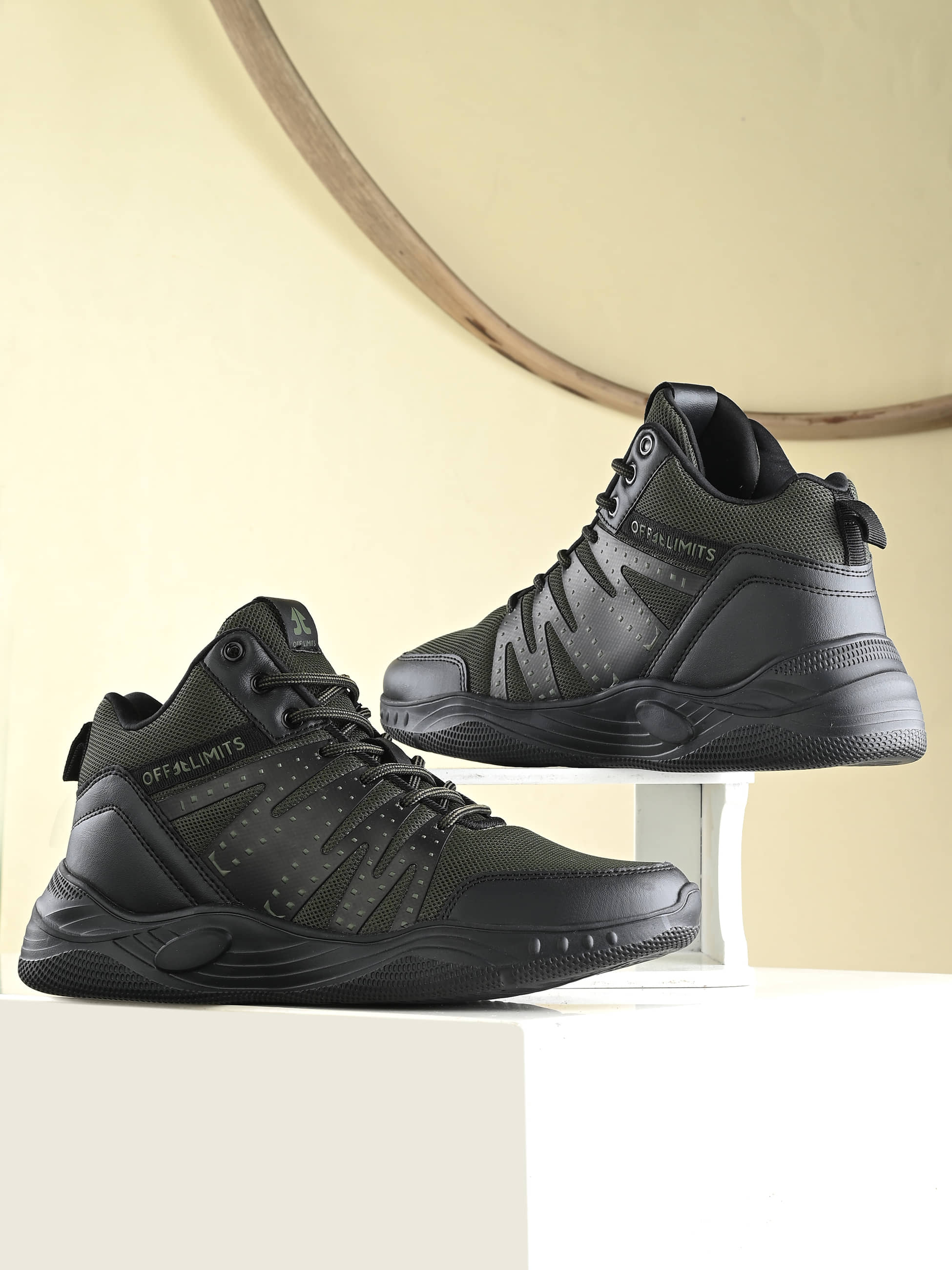 OFF LIMITS GAZOO - Olive Men's Sneakers - Casual Shoes | Buy online on ZillyBuy
