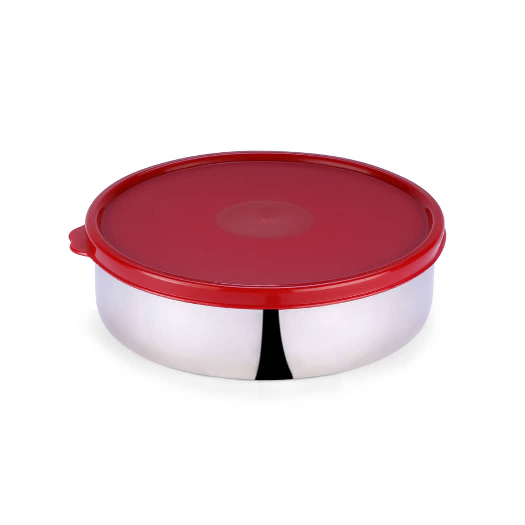 Oliveware Steel Blue Food Container ( Set of 1 )