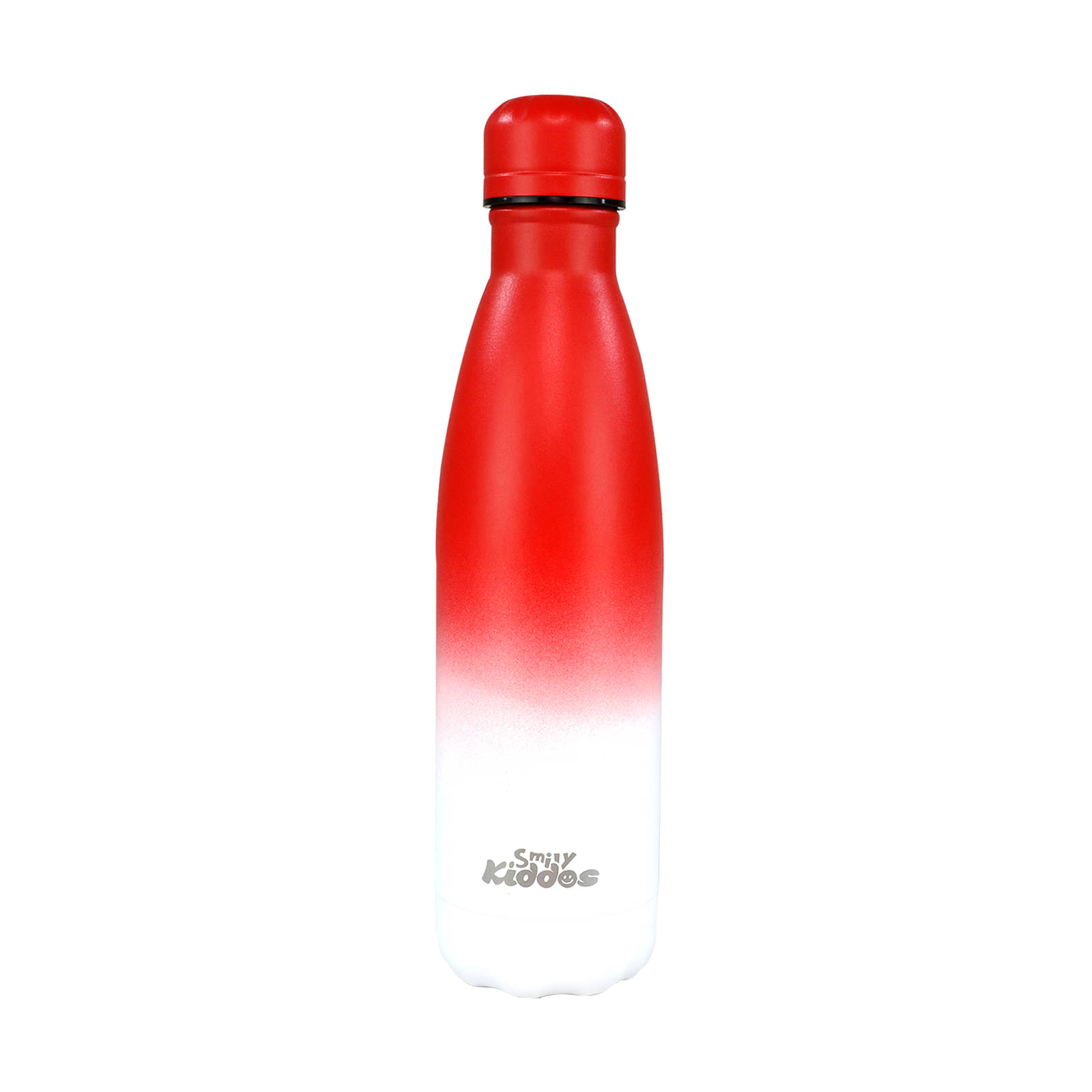 Smily  kiddos - Steel water bottle matte -Red White Red Water Bottle 500 mL ( Set of 1 )     			Smily  kiddos - Steel water bottle matte -Red White Red Water Bottle 500 mL ( Set of 1 )