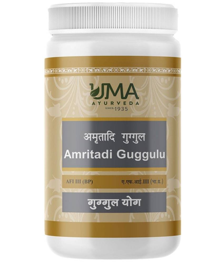 UMA AYURVEDA Amritadi Guggulu Tablet for Gout, Hyperacidity, Disorder of Skin 1000 No.s (Pack of 1) UMA AYURVEDA Amritadi Guggulu Tablet for Gout, Hyperacidity, Disorder of Skin 1000 No.s (Pack of 1)