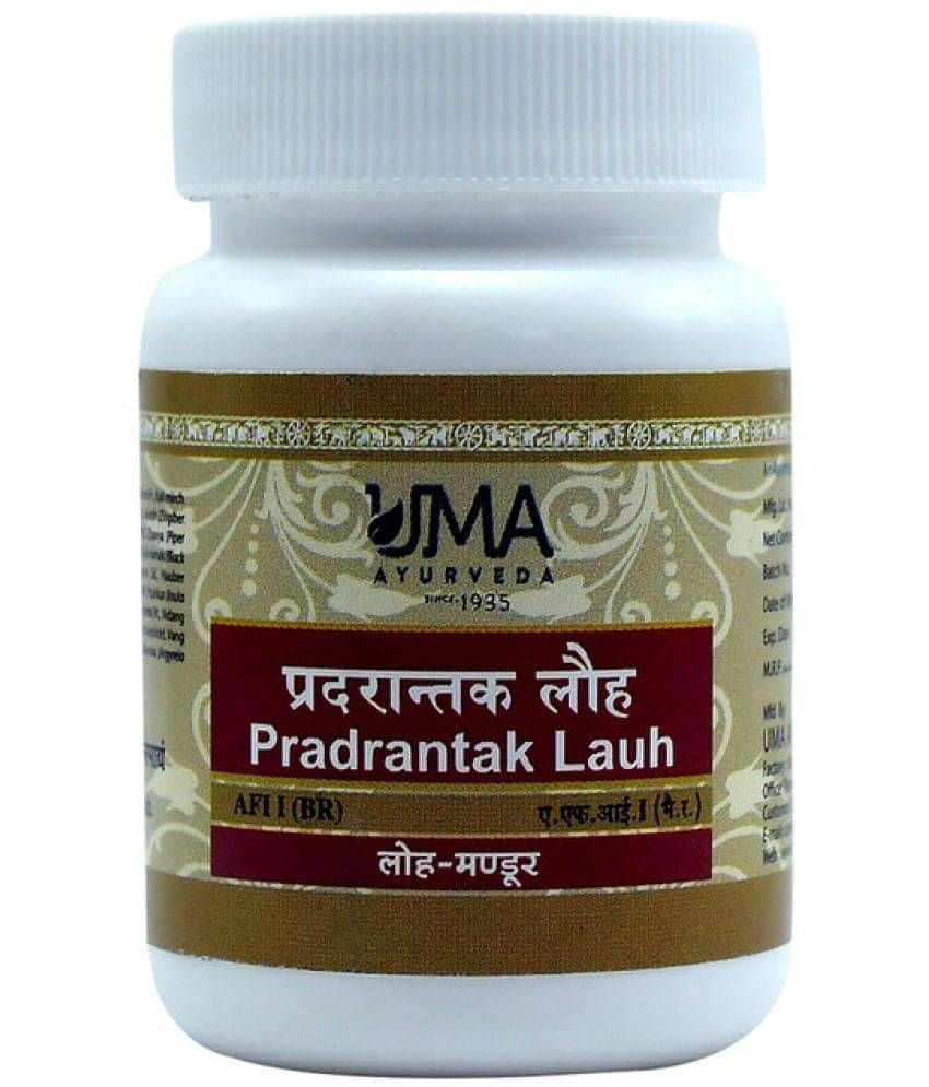     			UMA AYURVEDA Pradrantak Lauha Tablet for Female Disorders 80 No.S (Pack of 1)