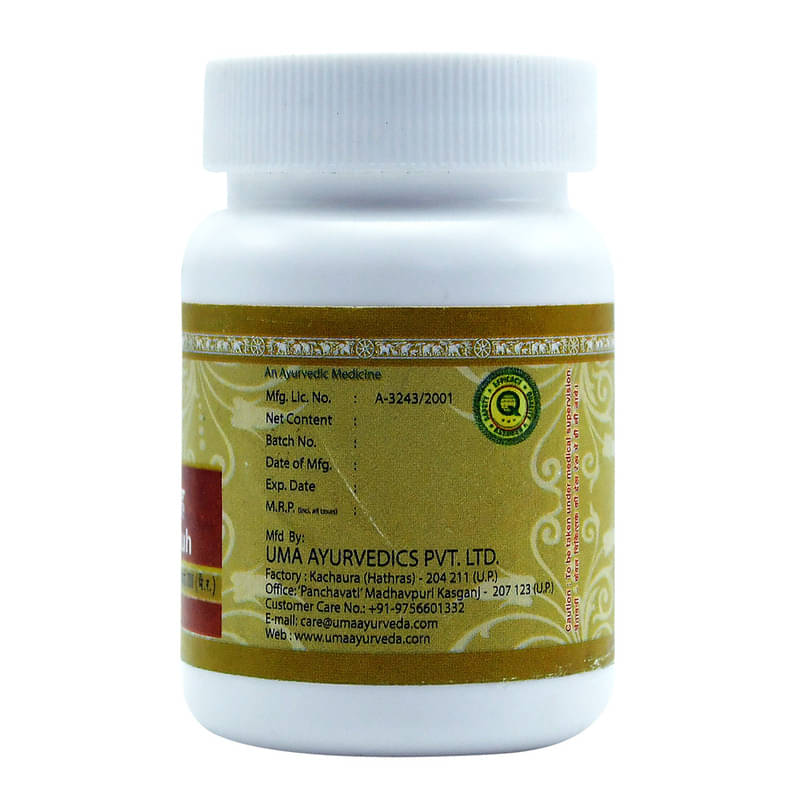     			UMA AYURVEDA Shothari Loh Tablet for Swelling Relief 40 No.S (Pack of 1)