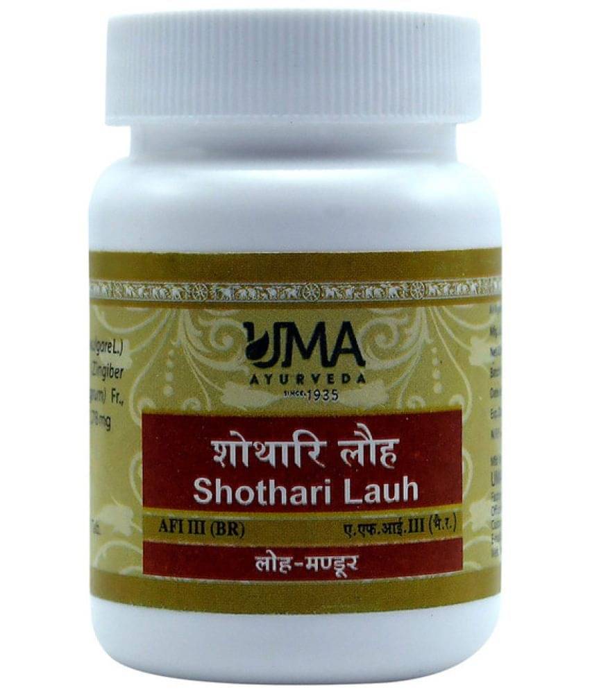     			UMA AYURVEDA Shothari Loh Tablet for Swelling Relief 40 No.S (Pack of 1)