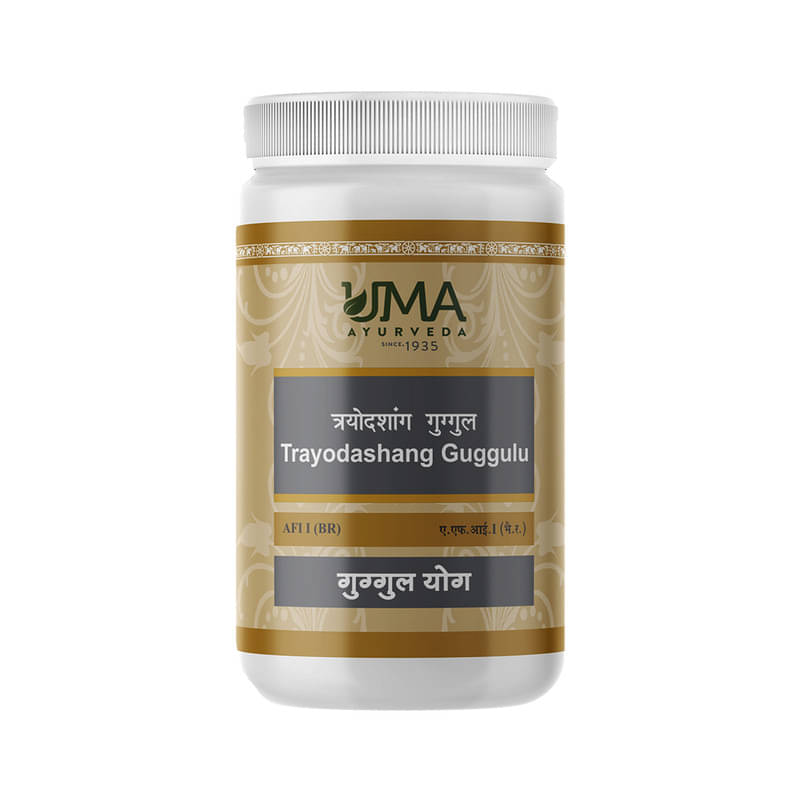     			UMA AYURVEDA Trayodashang Guggulu Tablet 1000 no.s Pack Of 1
