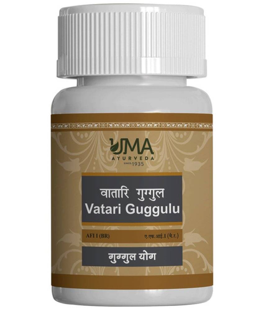     			UMA AYURVEDA Vatari Guggul Tablet for Pain Relief 80 No.S (Pack of 1)