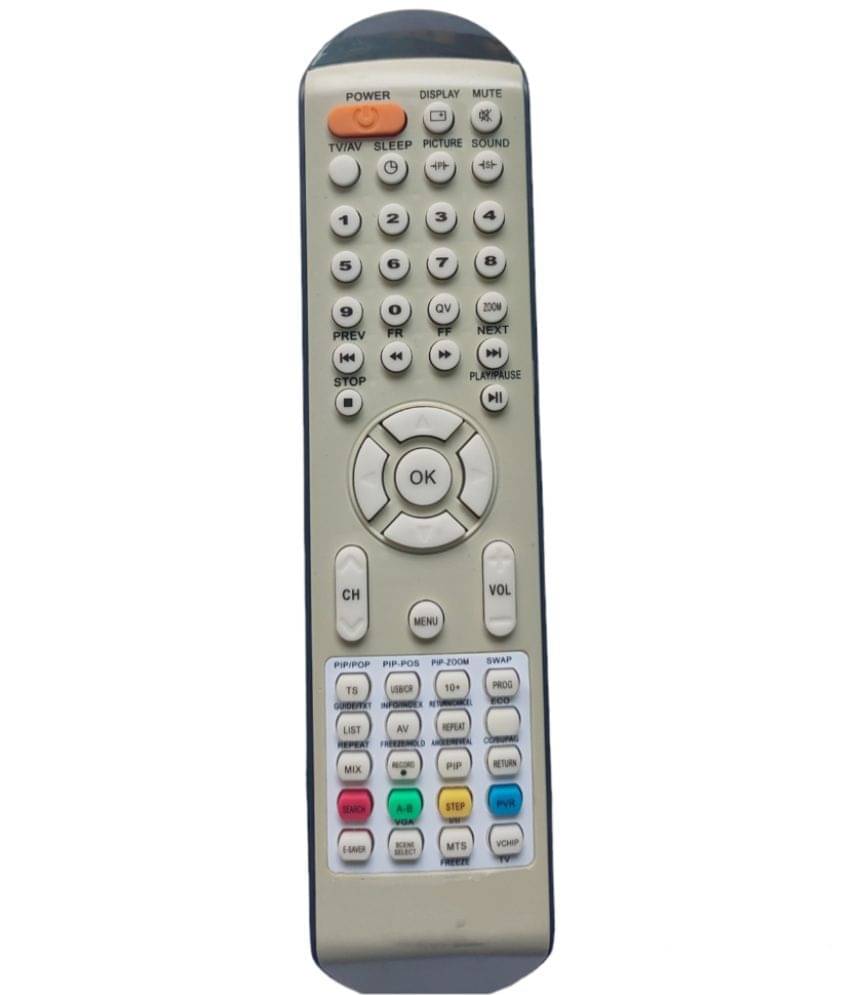     			Upix Compatible Videocon & Sansui LCD/LED TV Remote No. VMT22