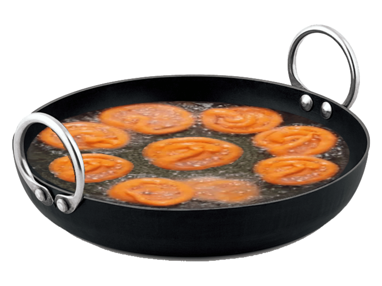 Veer - Iron Shallow Kadhai 2 mm ( 0.75 ) L Veer - Iron Shallow Kadhai 2 mm ( 0.75 ) L