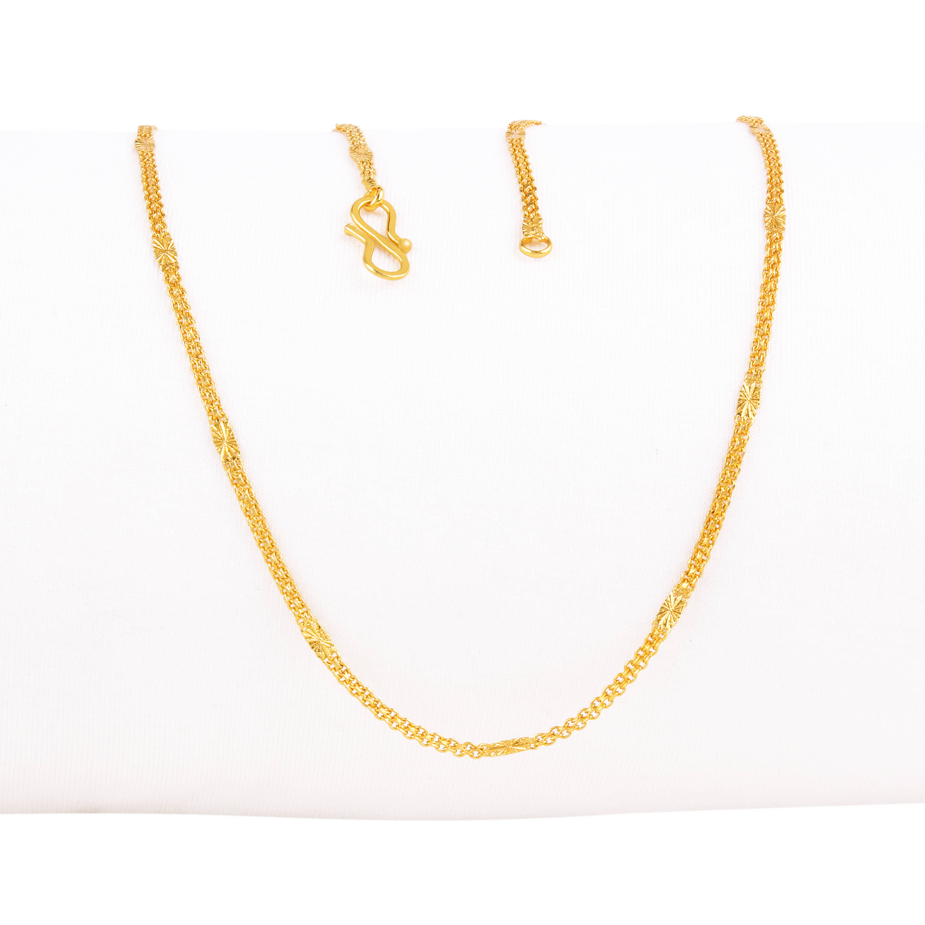 FASHION FRILL Gold Plated Brass Chain ( Pack of 1 )