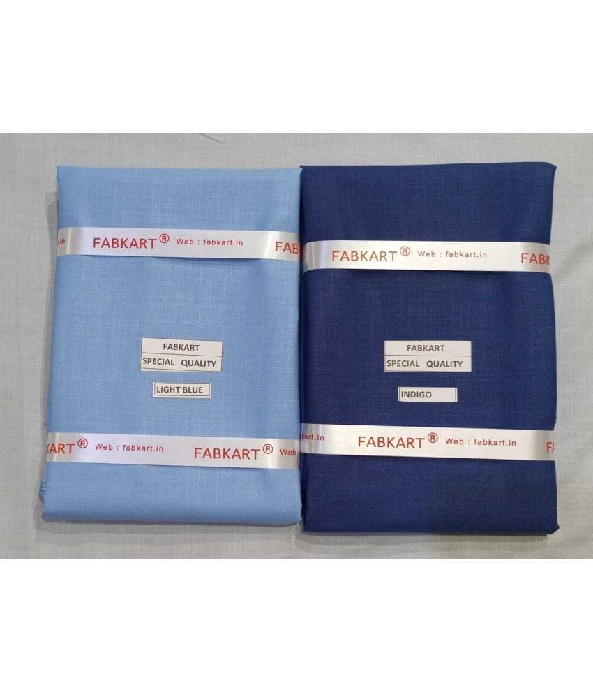 Fabkart - Multicolor Polyester Blend Men's Unstitched Suit Piece ( Pack of 2 ) Fabkart - Multicolor Polyester Blend Men's Unstitched Suit Piece ( Pack of 2 )