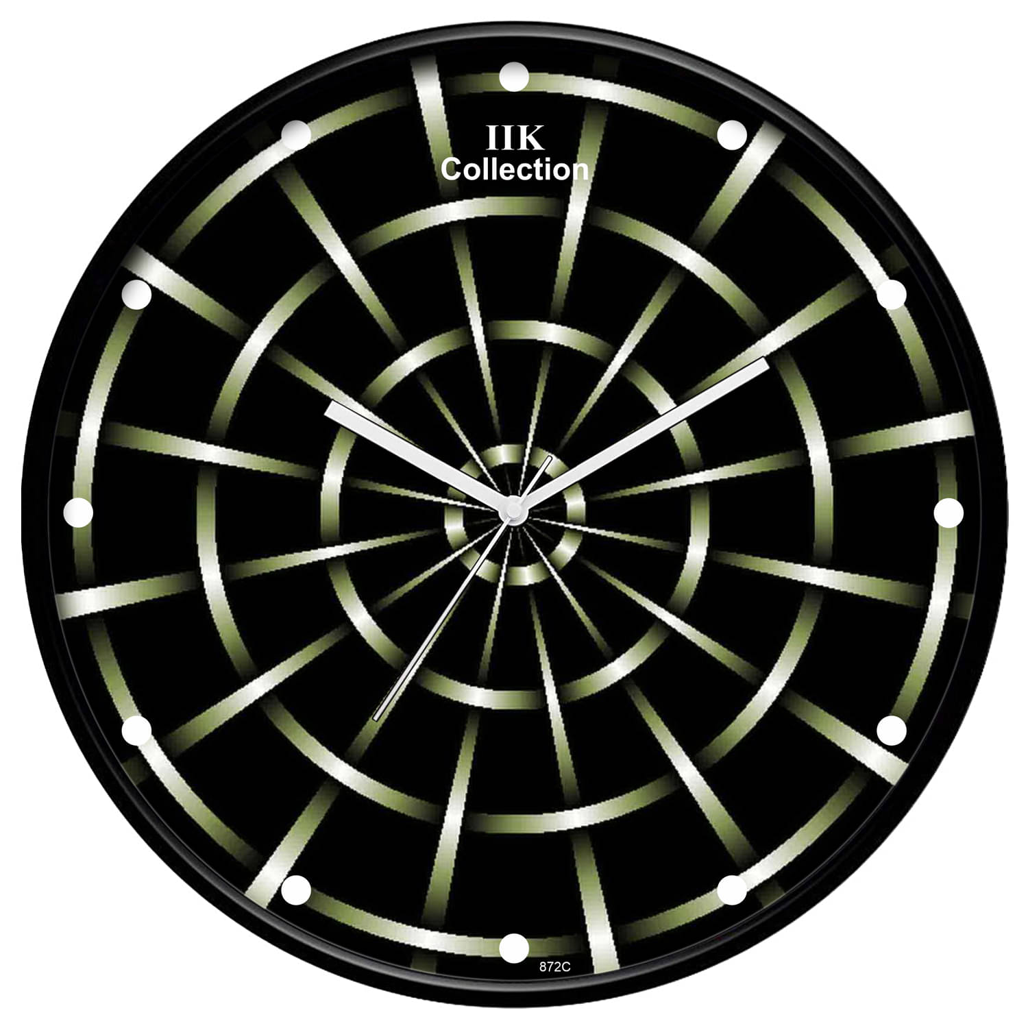     			IIK COLLECTION - Circular Analog Wall Clock